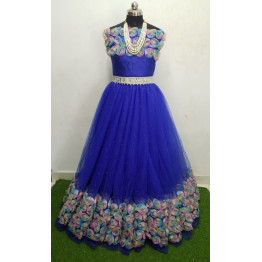 Net Malti Flower Work  (Mtr Wise Cost)